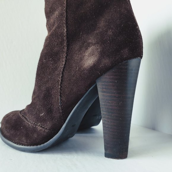 RALPH LAUREN Genuine Suede booties - Picture 5 of 8